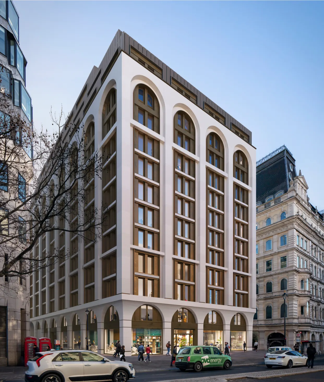 5 The Strand, Westminster, Axiom Architects scheme for Whitbread Group PLC