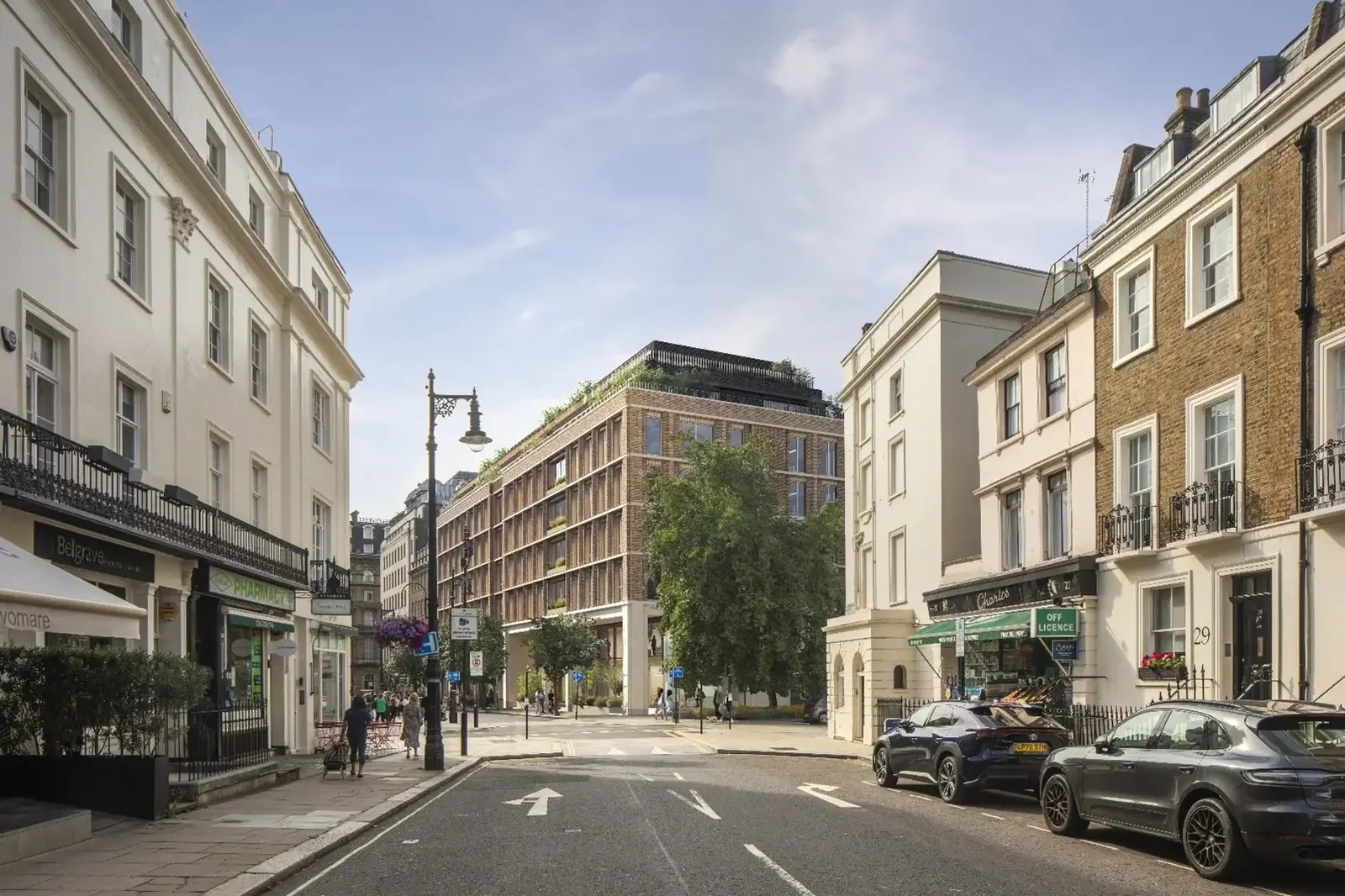 Ebury Gate Development, Morrow + Lorraine refurbishment for Grosvenor West End Properties
