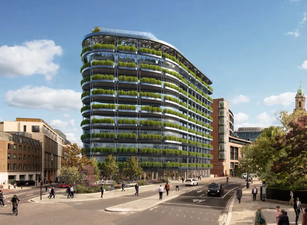 40 Holborn Viaduct, City of London, Eric Parry Architects scheme for Nuveen Real Estate