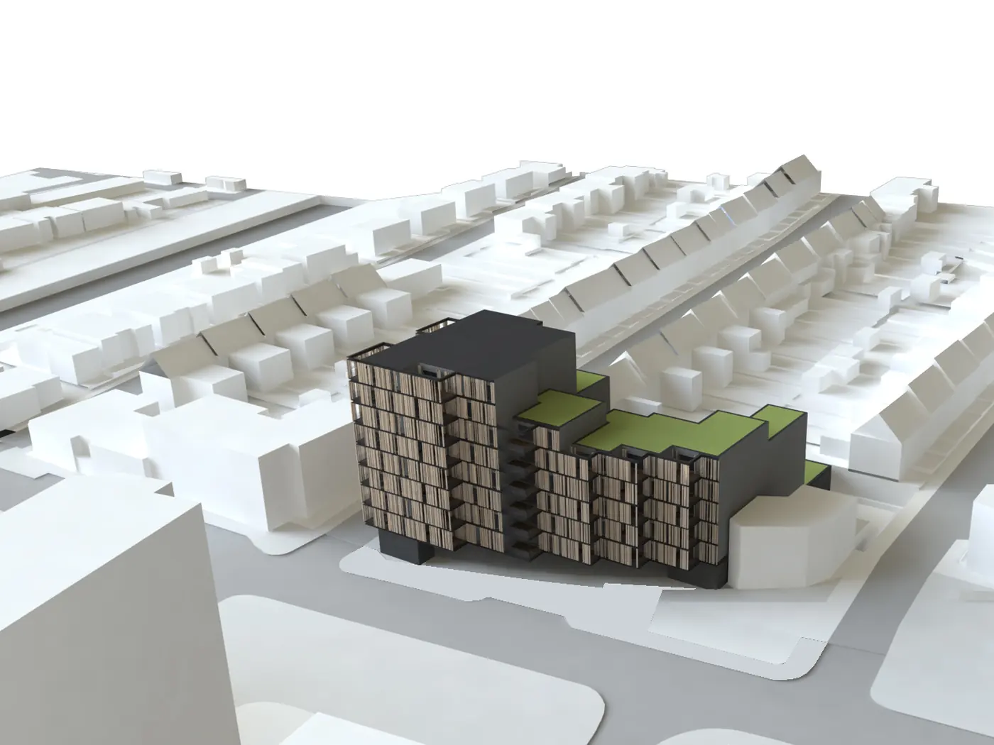 Cottrell House - apartment development with basement car park, waterproofing scheme